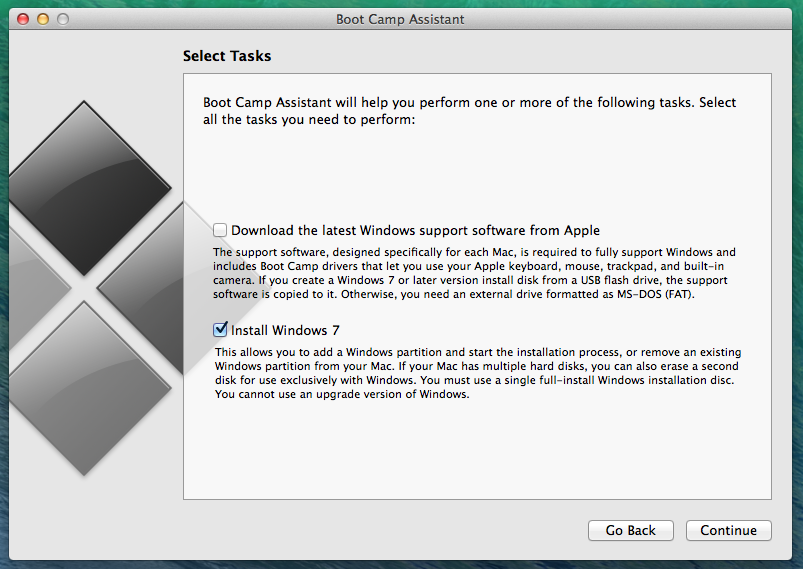 create windows 7 bootable usb on mac for pc